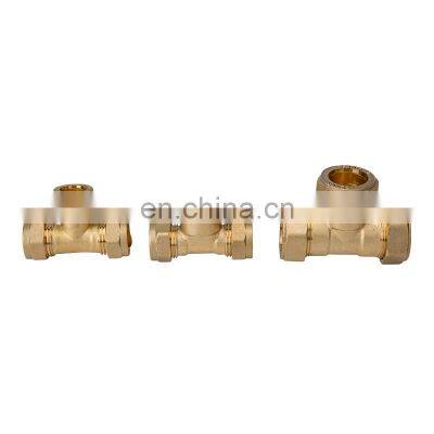 Cheap t Tee Brass Casting Union Fitting for pe Pipe photo-3