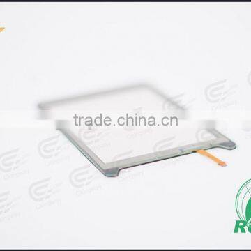 Flexible transparent 3.5 inch resistive glass touch screen panel