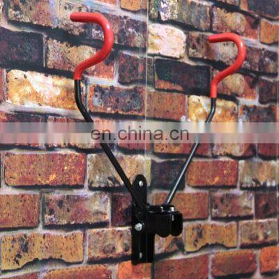 Home Indoor Bike Rack Hooks Wall Foldable Mounted Bike Storage Rack Holder photo-4