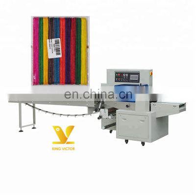 Automatic pillow type horizontal ice cream stick packaging machine designed