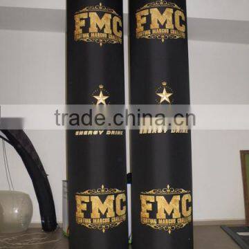 16ft inflatable Black lamp post for advertising and selling