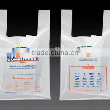 customer designer plastic bag for super market shopping packing