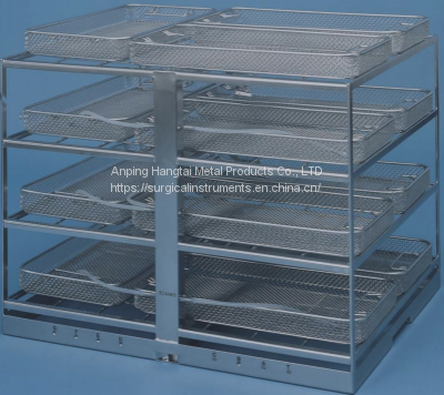 Wire mesh screen basket Stainless Steel Instrument Trays