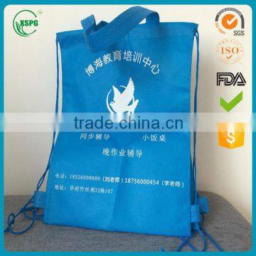 Eco-friendly customized printing non woven school bag tote bag price for children