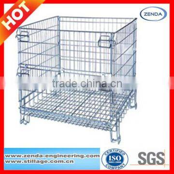 Galvanized Wire Mesh Container Foldable