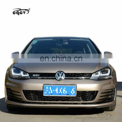 Good fitmen GT&I style body kit for Volkswagen Golf 7 front bumper rear bumper  side skirts carbon fiber hood and spoiler