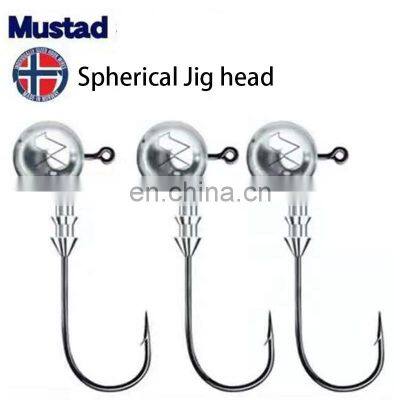 3g 5g 7g 10g Round Lead Head Barbed Single Hooks Bass Hard Metal Jigs Fishing Tackles Lures photo-3