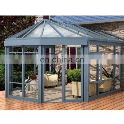 Modern aluminum frame glass sunrooms price design China manufacture