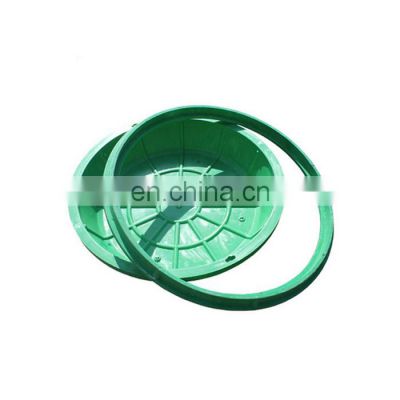 Composite Resin BMC SMC FRP Manhole Cover for Grass and Planting