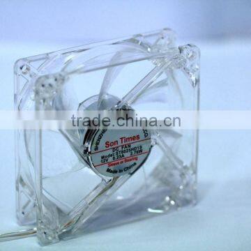 Large Airflow Cooling Fan dc Brushless Fan 80*80*25mm photo-3