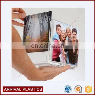 6sides Wholesale Clear Acrylic Photo Frame Cube photo-4