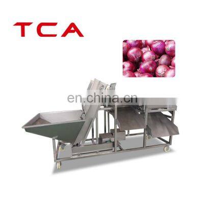 Automatic onion peeling machine onion slices processing line