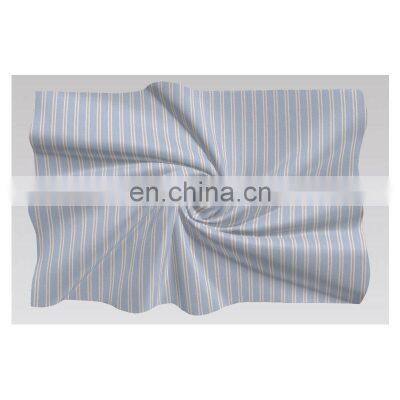 Fashion Hot Sale Blue Stripe Yarn-dyed Fabric 100% Cotton for Shirt photo-5