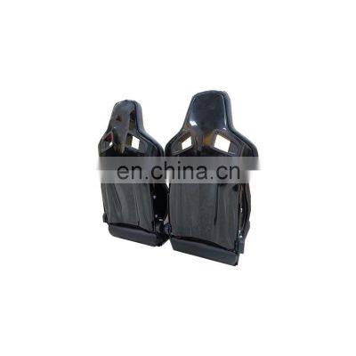 NEW Design Pvc Red Suede Fiber Glass Carbon Fiber Racing Seat Performance Car Use Seat photo-3