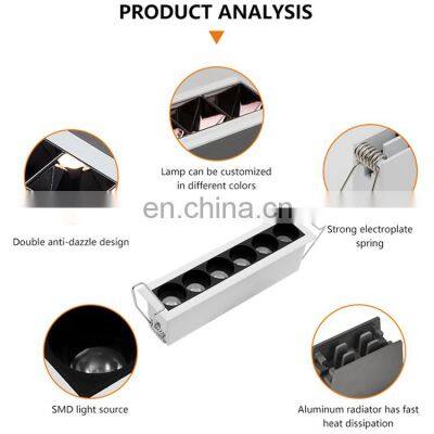 Low Price Multi Color Long Lifespan Ceiling Linear Lamp Warehouse Showroom 15Watt LED Down Light photo-3