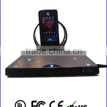 mirror base design magnetic floating pop display levitating phone display with leds