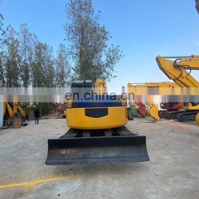 Komatsu used hydraulic excavator , Nealy new komatsu pc128 excavator , Komatsu excavator with blade