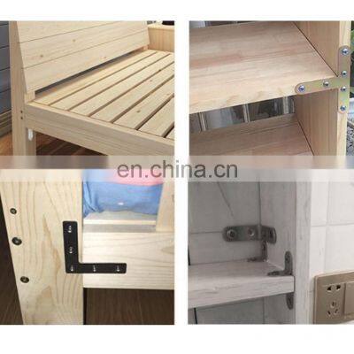 Photo Frame Accessories Corner Stainless Steel Hardware Accessories Stainless Steel Angle Bracket Iron L-shaped Angle Iron Hook photo-2