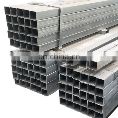 Factory price galvanized steel rectangular pipe 20x20 25x25 40x40 50x50 60x60 20x40 30x50 40x60 150x150 square tube