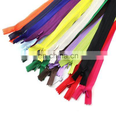 Bulk Supplies Outuxed Colorful Sewing Nylon Zip Presser Foot Coil Zippers For Tailor Sewing Crafts