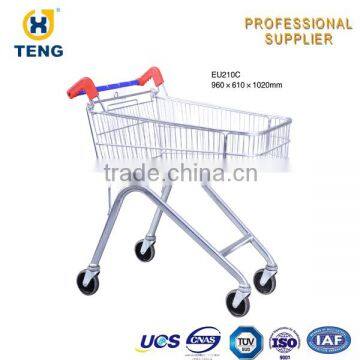 EU180D Europe Style Insulated Supermarket Shopping Trolley With Kids Seat photo-3