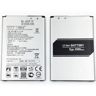 BL-45F1F 2500mAh Rechargeable Batteries For LG k8 K4 K3 M160 MS210 X230K M160 X240K LV3 (2017 Version K8) Battery Replacement photo-3