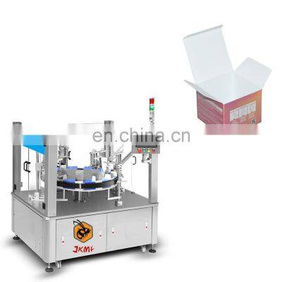 Semi automatic Loading Vertical Cartoning Machine Cartoner Paper Box Folding Machine China Manufacturer