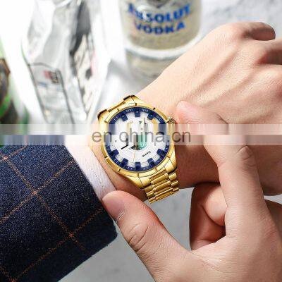 NIBOSI 2020 Mens Watches Top Brand Luxury Sport Waterproof Gold Quartz Watch Men Reloj Fashion Business Clock Relogio Masculino