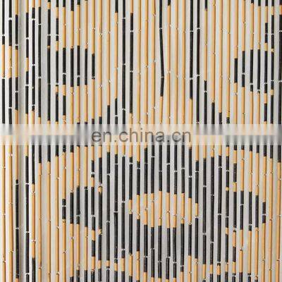 On Sale In Bulk Bamboo Beaded Door Curtain Cheap Wholesale Beaded Painted Door Curtain Wholesale photo-2