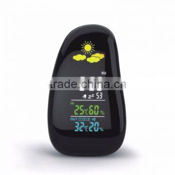 Home Decration Professional Wireless Weather Station with Clock,Calendar, Temperature & Humidity Function