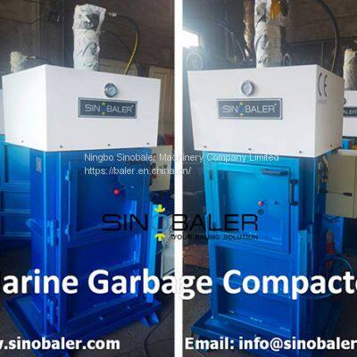 Small Footprint Baler For Efficient Waste Management – SINOBALER