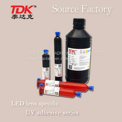 LED Lens Aluminum Substrate UV Adhesive Strong Adhesion LED Backlight Lens UV Adhesive LED Light Strip Electronic Sealing UV Adhesive photo-2