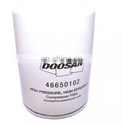 Doosan oil filter parts air compressor parts wholesale 46650102 Doosan