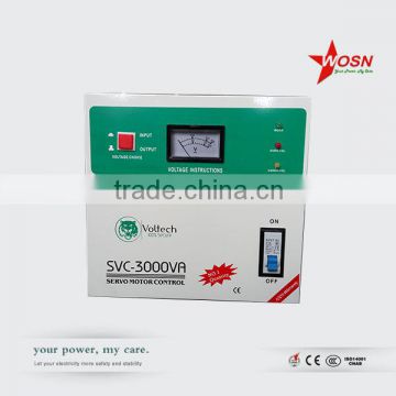 160-240V to 220V AC Single Phase Approve Portable 3000W Automatic Voltage Regulator