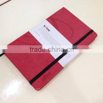 Logo deboss PU notepad with envelop NSPZ-KB2013