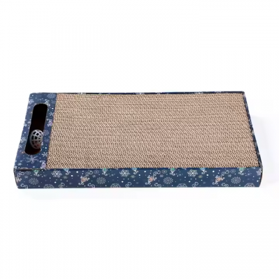 Meow Love Fun Cat Corrugated Cardboard With Ball Toy Cat Scraper Can Be Customized With Patterns That Do Not Drop Scraps Comfortably