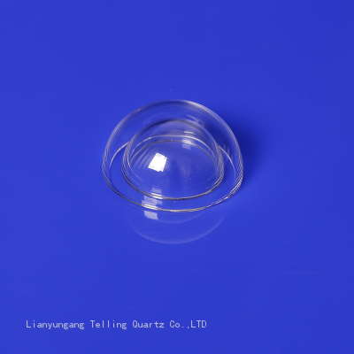 Quartz Glass Half Hemispherical Domes Cover Lens for Protection photo-3