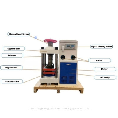 Construction Lab Equipment Hydraulic Compression Testing Machine Concrete Compressive Strength Tester at an Price