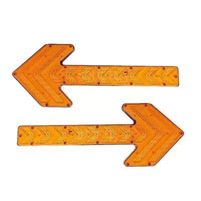 Amber Arrow LED Traffic Advisor Arrow Light Tow Trucks Warning Vehicles Strobe Directional Arrow Board Light Bar