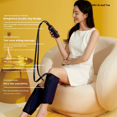 OEM/ODM Medical Air Compression Knee Massager | Wired Single-Joint Rehabilitation Wrap