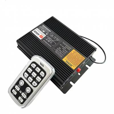 100w 200w Wireless Alarm Siren Horn Speaker 12V/24V Emergency Siren Wireless Remote Control Wireless Siren for EMS Car