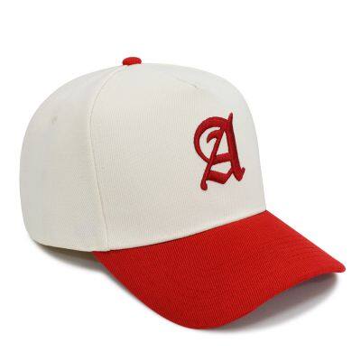 Embroidered 100% Cotton 5-Panel Golf Hats, Unisex, Adjustable Size photo-3