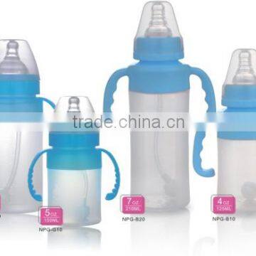 BPA Free Silicone Baby Feeding Bottle