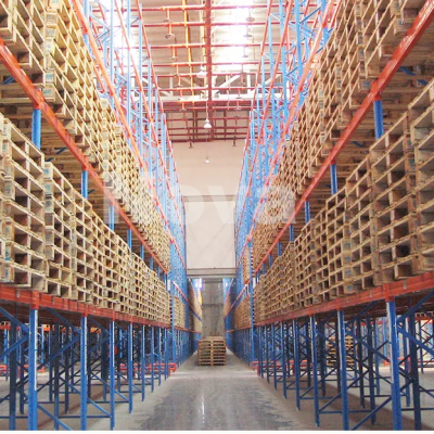 Double Deep Pallet Racking Systems for Warehouse Storage photo-1