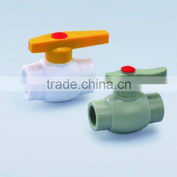 The high quality Butterfly Handle brass Core PPR Ball Valve