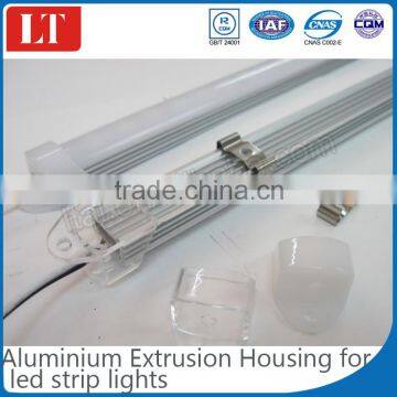 hot item aluminium profile led strip case for decorative aluminium led extrusion