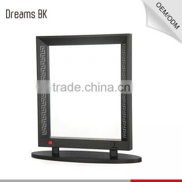 Professional desktop style aluminum hollywood makeup mirror with lights for salon hair dressing