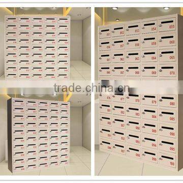 German Mailbox Style Design Lockable Steel Letter Box Heavy Duty Mailbox photo-4