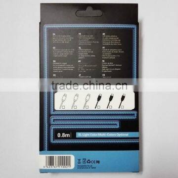 EL Luminescence Micro USB Charge Sync Data Cable photo-6