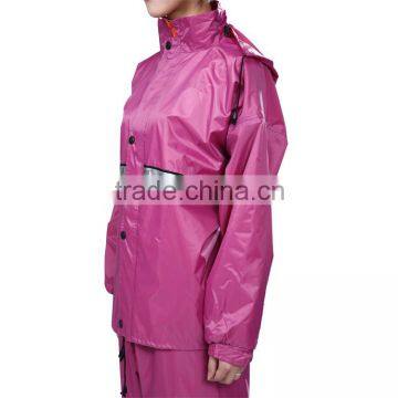 YANLI 100%waterproof, Polyester Pvc Rainsuit/raincoats for Adult photo-6
